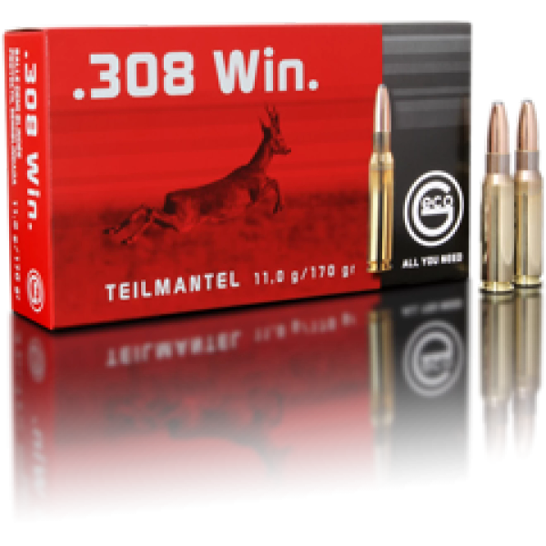 Патрони Geco TM - кал. .308 Win., 11.0g/170gr